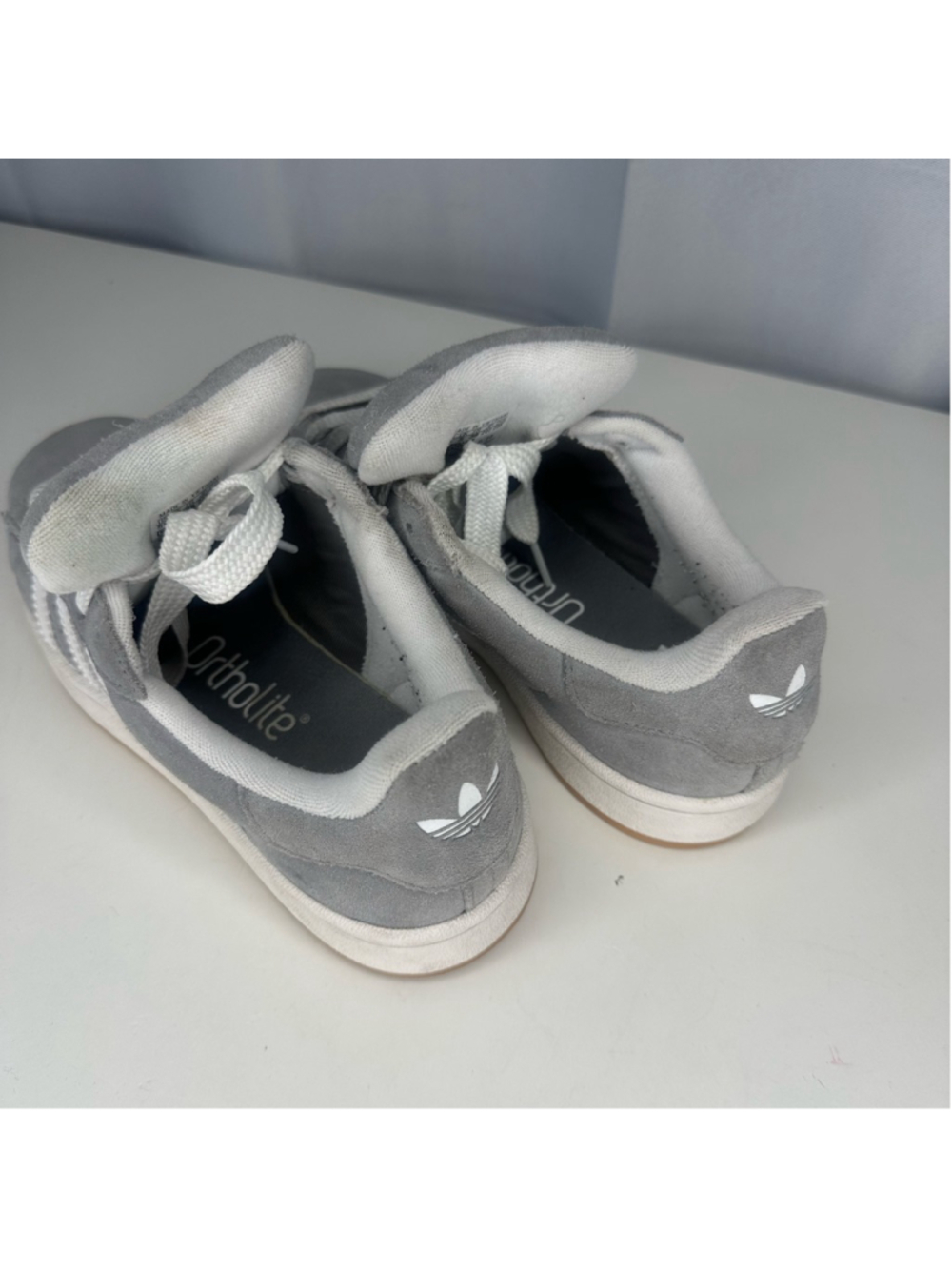 adidas Originals Campus 00s Grey White Gum Shoes Sneakers Men's 5.5 / Women's 6 - Picture 3 of 9
